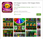 All Vegas Slots Google Play description screenshot